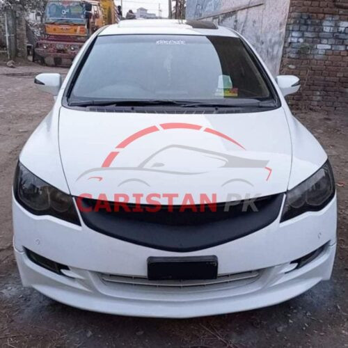 Unpainted Honda Civic Reborn Fiber Glass Modulo Body Kit 4 PC 1