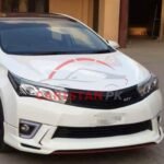 Unpainted Toyota Corolla Kantara Style Fiber Glass Body Kit 2014-16 4 Pc 10
