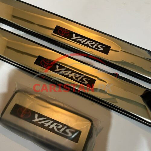 LED Sill Plates Toyota Yaris 5