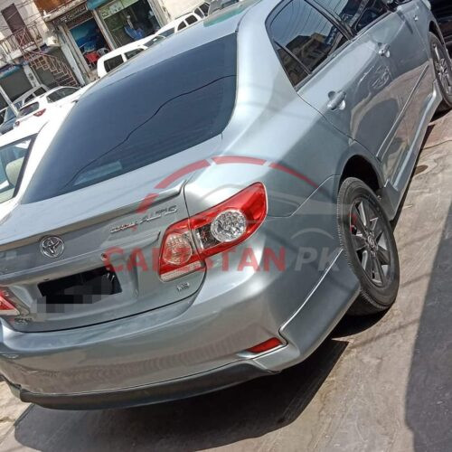 Unpainted Toyota Corolla Fiber Glass Design C Body Kit 2011-13 5 Pc 3