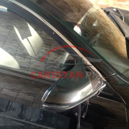 Honda Civic Batman Style Carbon Fiber Side Mirror Cover 2016-21 2