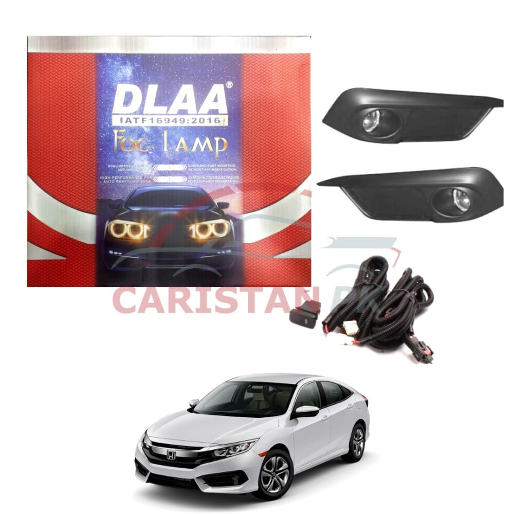 Honda Civic DLAA Fog Lamp Bumper Light 2016-21 3 Honda Civic DLAA Fog Lamp Bumper Light 2016-21 3