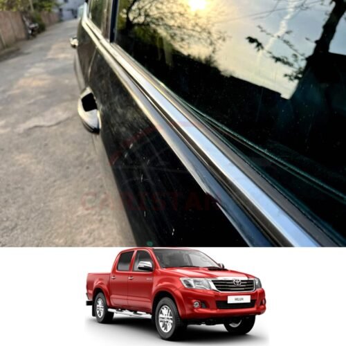 Toyota Hilux Vigo Window Chrome Weather Strip 2006-11 Model