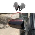 Toyota Vitz Carbon Fiber Side Mirror Cover 2011-23 Toyota Vitz Carbon Fiber Side Mirror Cover 2011-23