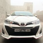 Unpainted Toyota Yaris Body Kit Fiber Glass 2 Piece 2