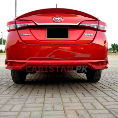 Unpainted Toyota Yaris Body Kit Fiber Glass 2 Piece 3