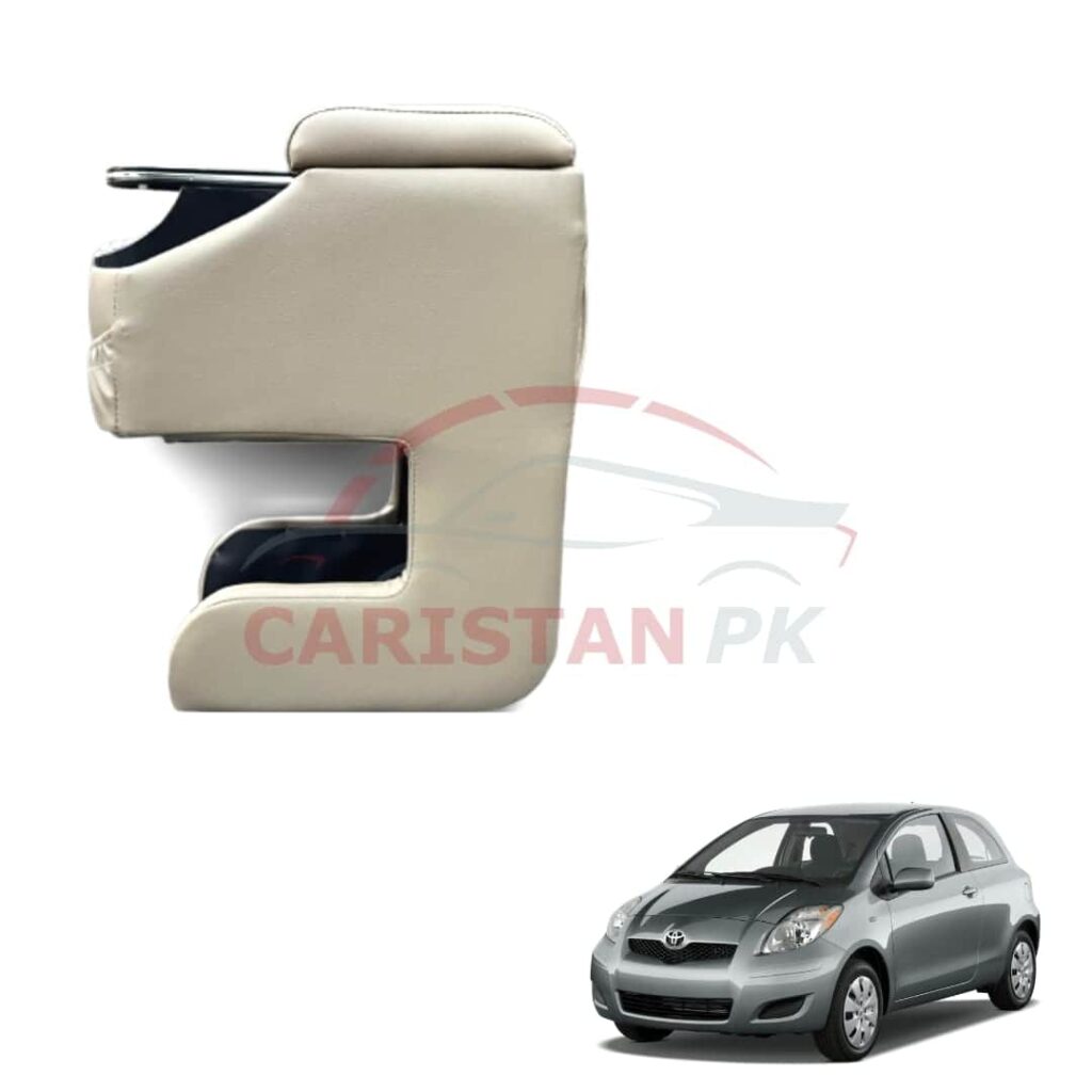 Toyota Vitz Car Armrest Beige 2006-10