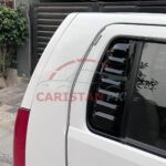 Suzuki Wagon R Quarter Glass Evo Louver Cover Vent Set Pakistan Variant Black 5