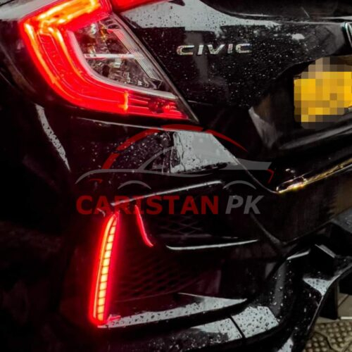 Honda Civic Type R LED Rear Reflectors 2016-21 4