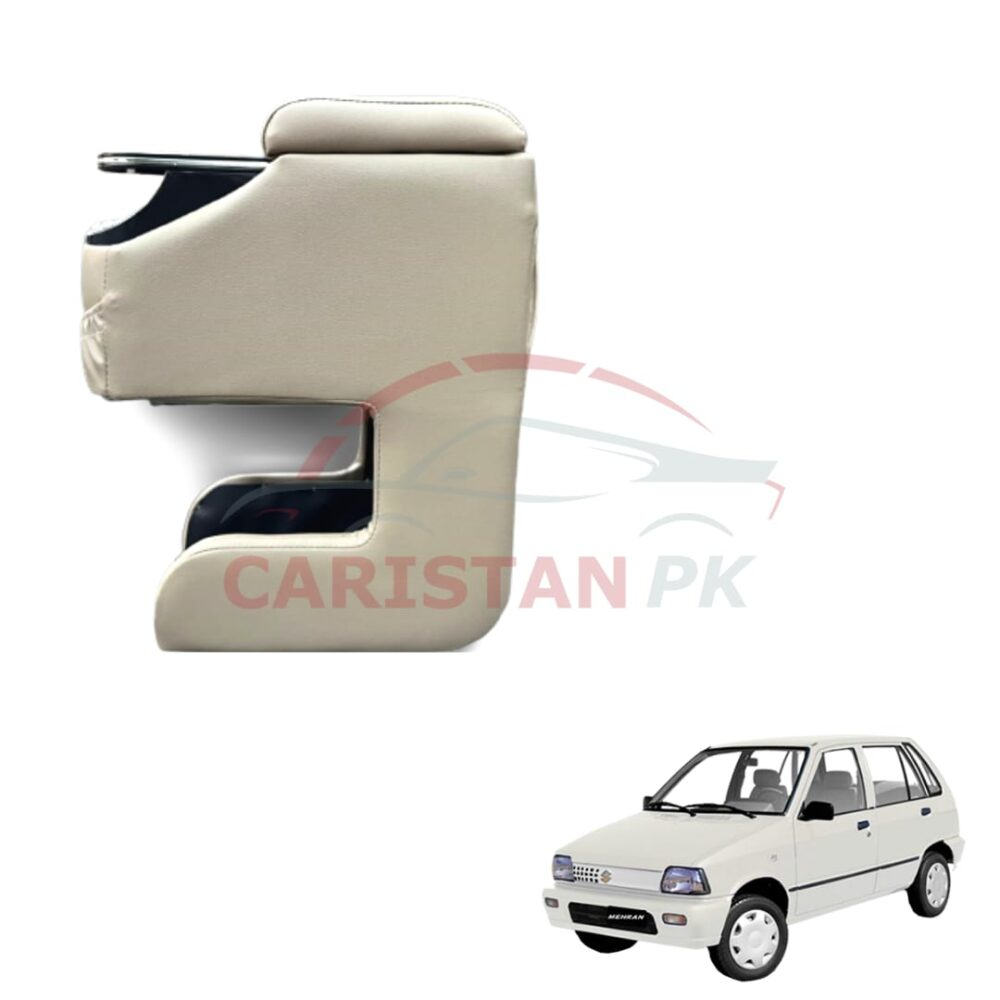 Suzuki Mehran Car Armrest Beige