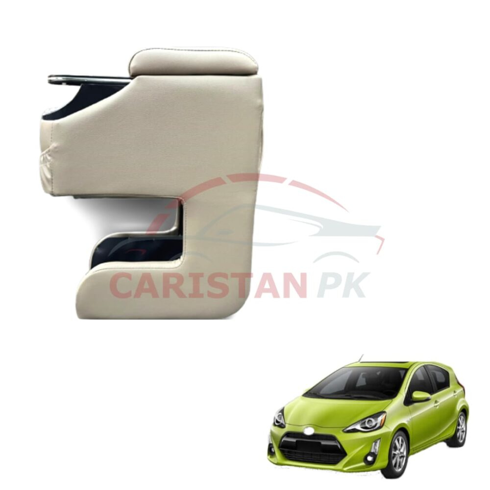Toyota Aqua Car Armrest Beige 2017-22 3
