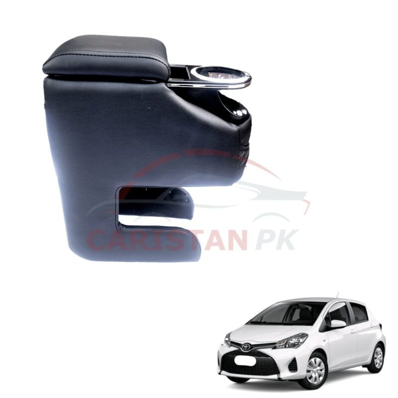 Toyota Vitz Car Armrest Black 2017-23 Toyota Vitz Car Armrest Black 2017-23