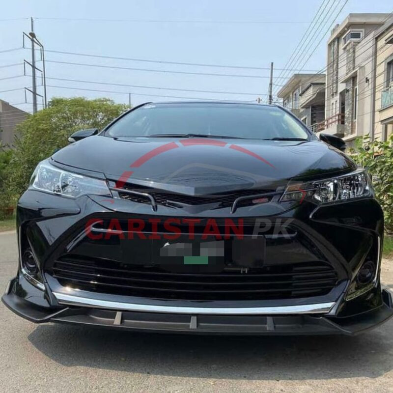 Universal Front Bumper Splitter Sporty Style 1