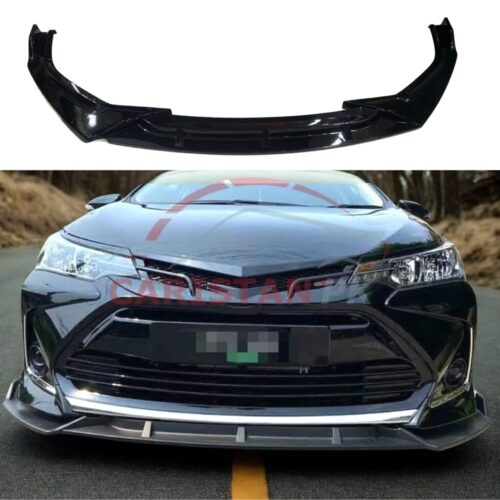 Universal Front Bumper Splitter Sporty Style 1
