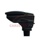 Universal Premium Leather Armrest With Cup Holder