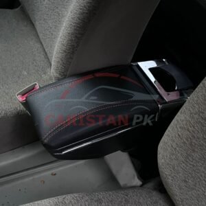 Universal Premium Leather Armrest With Cup Holder 5