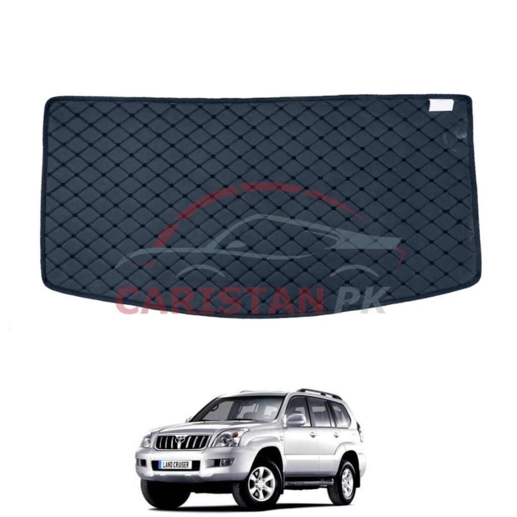 Toyota Prado 7D Trunk Protection Mat Black 2003-09 Model