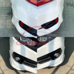 Unpainted Honda Civic Modulo Body Kit ABS Plastic 6 Pcs 2016-21