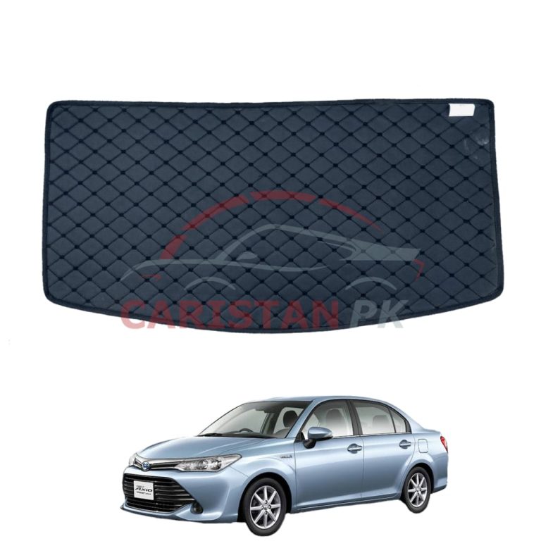 Toyota Corolla Axio 7D Trunk Protection Mat Black 2014-22 Model