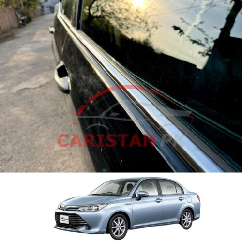 Toyota Corolla Axio Window Chrome Weather Strip 2014-22