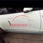 Unpainted Toyota Vitz Fiber Glass Body Kit A 2011-16 4 Pc 8