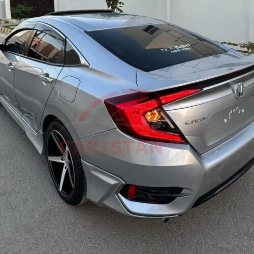 Unpainted Honda Civic Modulo Body Kit ABS Plastic 6 Pcs 2016-21 3