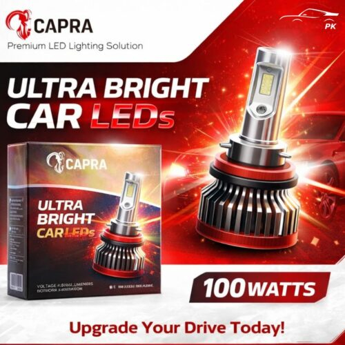 Capra Super Bright Canbus Function 100 Watt LED H4 H11 9005