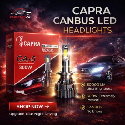 Capra Super Bright Canbus Function 300 Watt LED Light H4 H11 9005