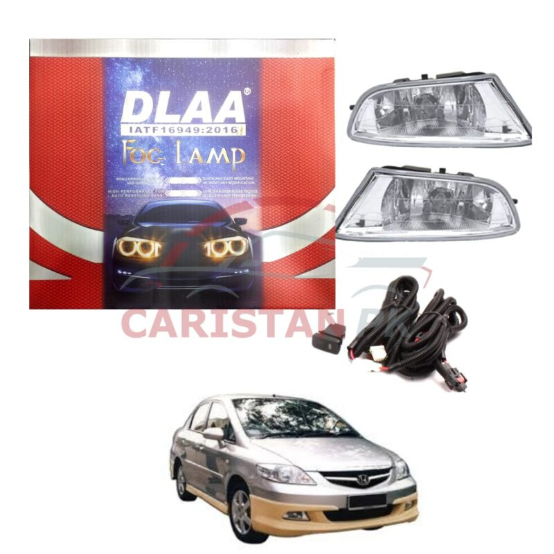 Honda City DLAA Fog Lamp Bumper Light 2007-08 Honda City DLAA Fog Lamp Bumper Light 2007-08