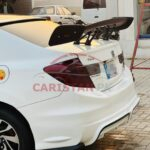 Premium Universal ABS Plastic Wing Spoiler With Metal Base 2