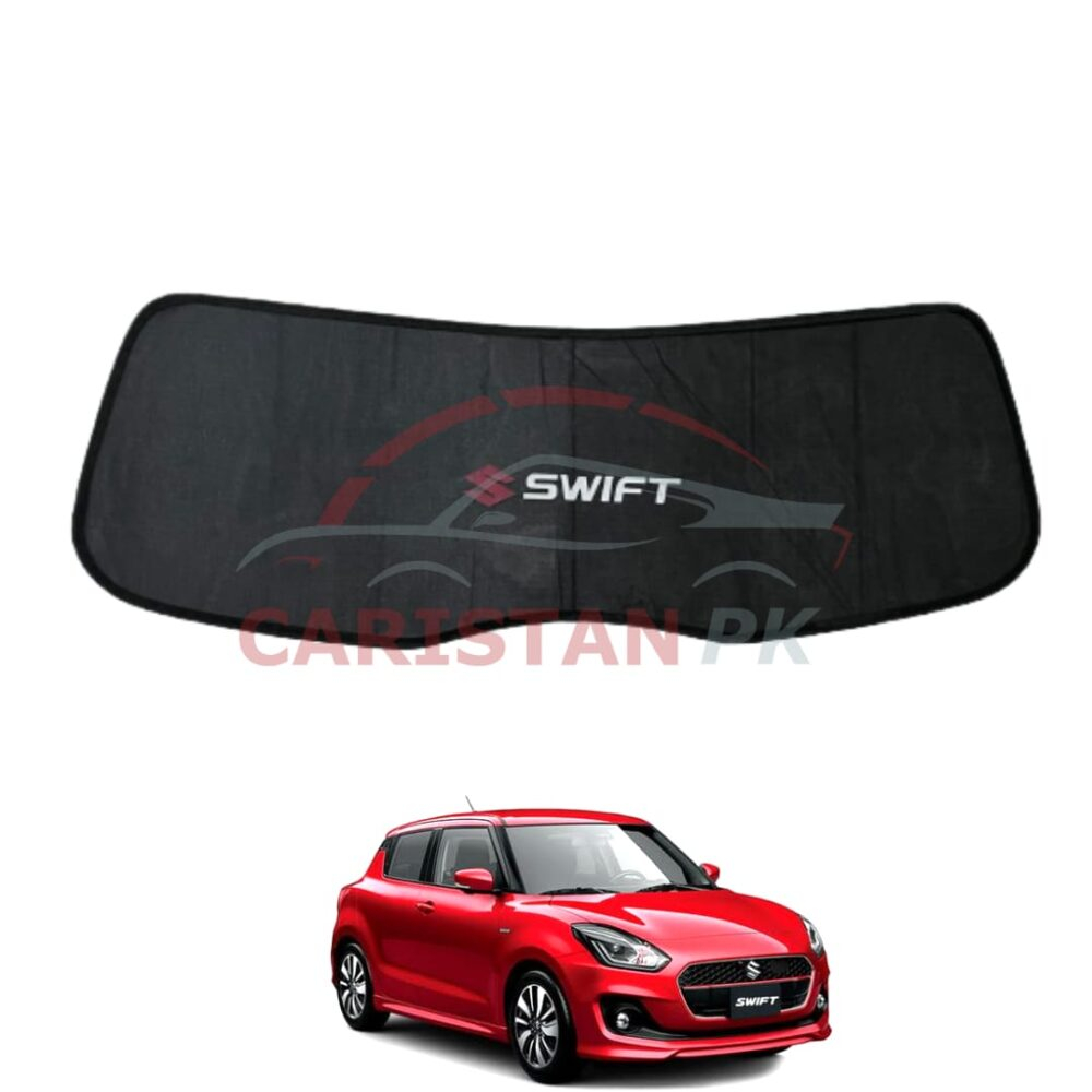 Suzuki Swift Back Screen Curtain With Logo 2022 Onwards Suzuki Swift Back Screen Curtain With Logo 2022 Onwards