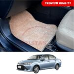 Toyota Corolla Axio Premium Carpet Floor Mats Beige 2014-25 Model