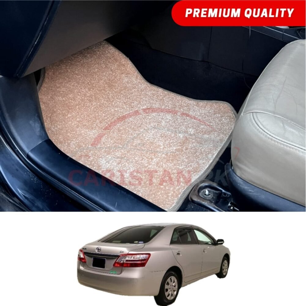Toyota Premio Premium Carpet Floor Mats Beige 2007-15 Toyota Premio Premium Carpet Floor Mats Beige 2007-15