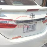 Unpainted Toyota Corolla TRD Trunk Spoiler With Light 2014-24 1