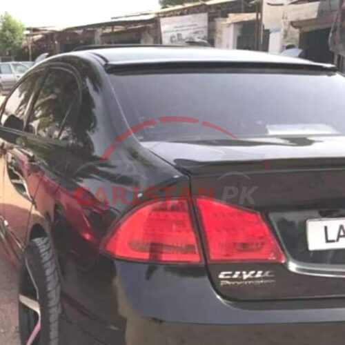 Unpainted Honda Civic Reborn Roof Spoiler 3