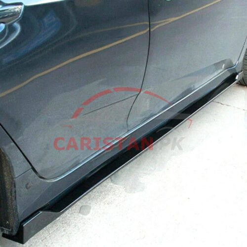 Honda Civic X Side Skirts Side Splitter Canards Gloss Black 4