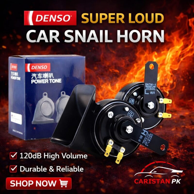 Denso Super Loud Car Snail Horn Double Pin