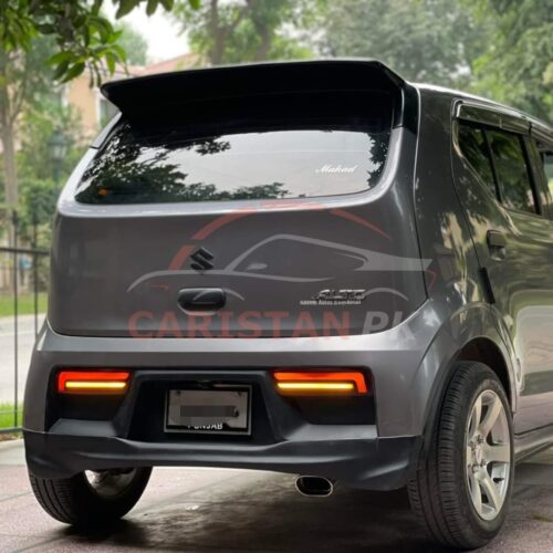 Unpainted Suzuki Alto Roof Spoiler Wide Style 2017-26 3 3