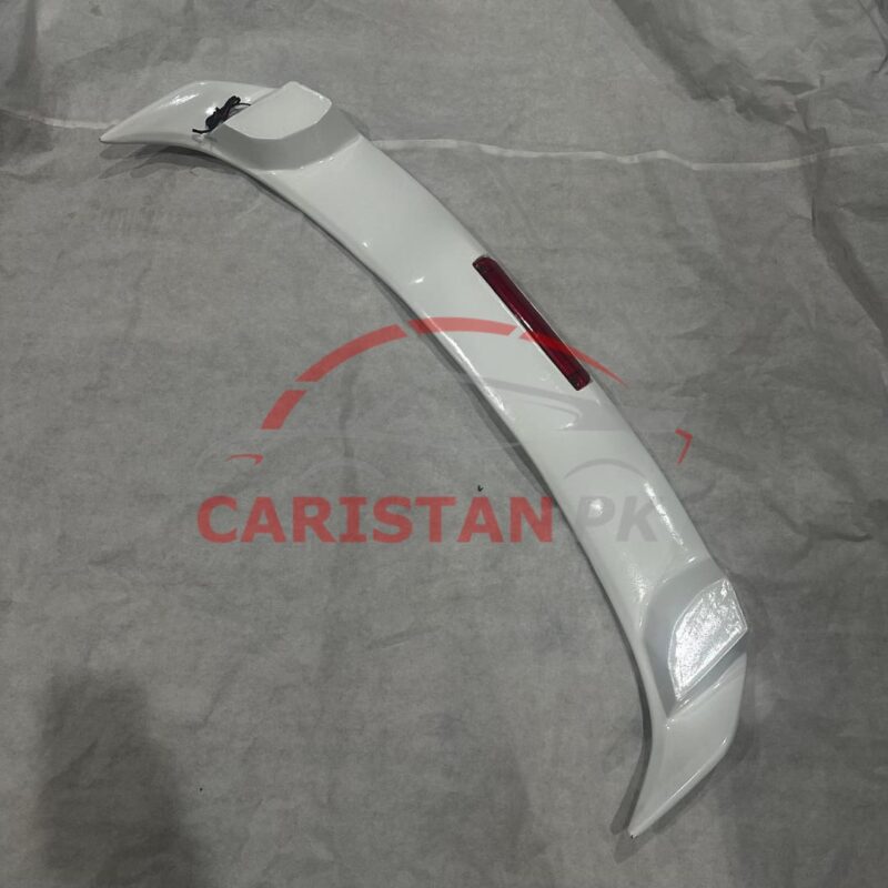 Unpainted Universal Sedan Spoiler With LED Light 3
