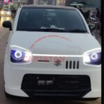 Universal Flexible Bonnet DRL Running Strip White Universal Flexible Bonnet DRL Running Strip White