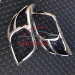 Toyota Hilux Vigo Headlight Backlight Chrome Cover Set 2006-11 2
