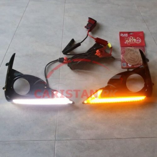 Toyota Corolla X DLAA Fog Lamp DRL Cover Design A 3