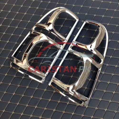Toyota Hilux Vigo Headlight Backlight Chrome Cover Set 2006-11 1