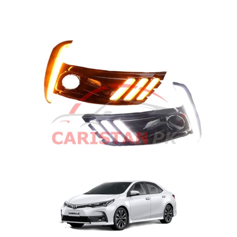 Toyota Corolla Fog Lamp DRL Cover Mustang Design A