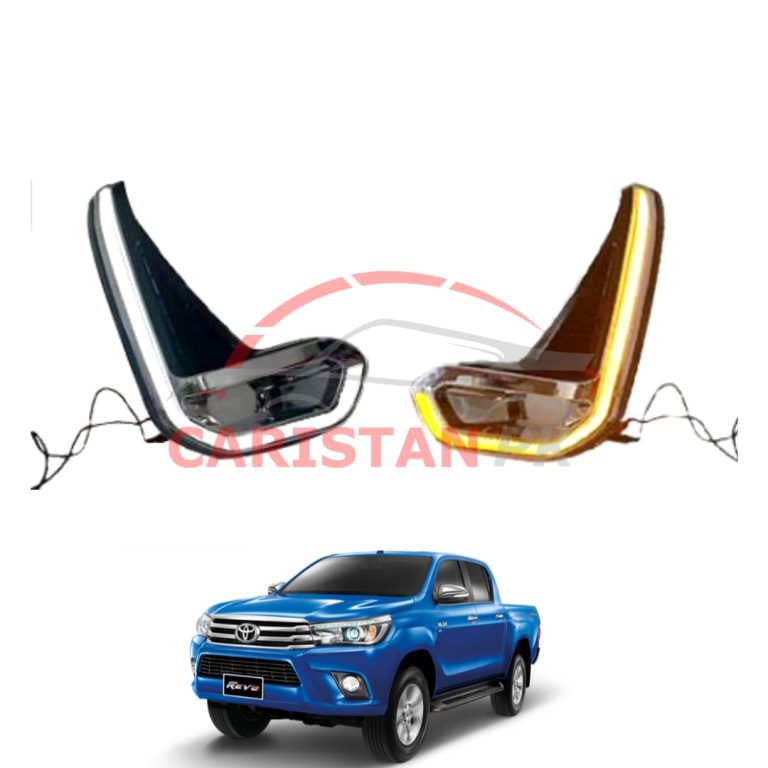 Toyota Hilux Revo DRL Fog Lamp Cover 2021-22 Model