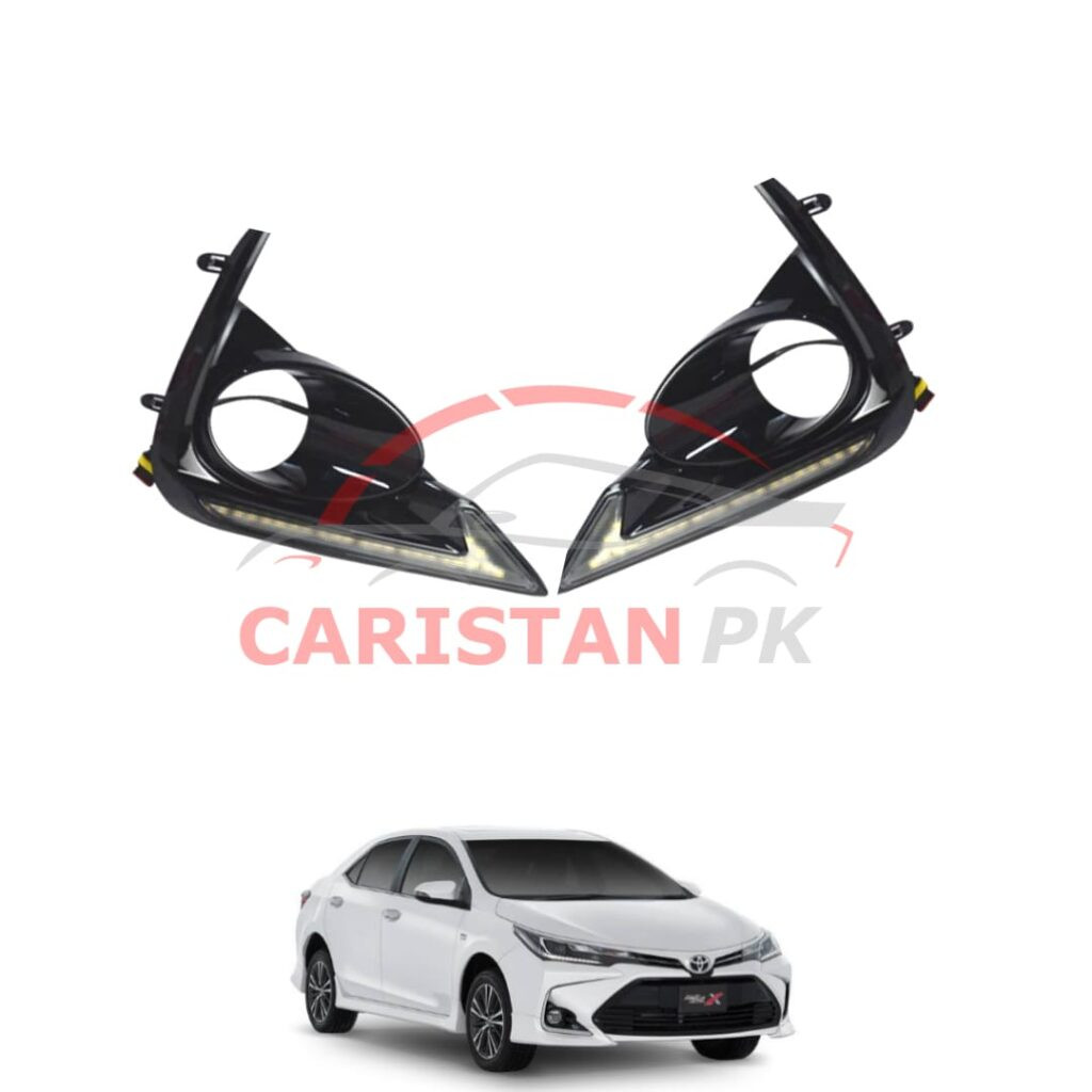 Toyota Corolla X DLAA Fog Lamp DRL Cover Design A
