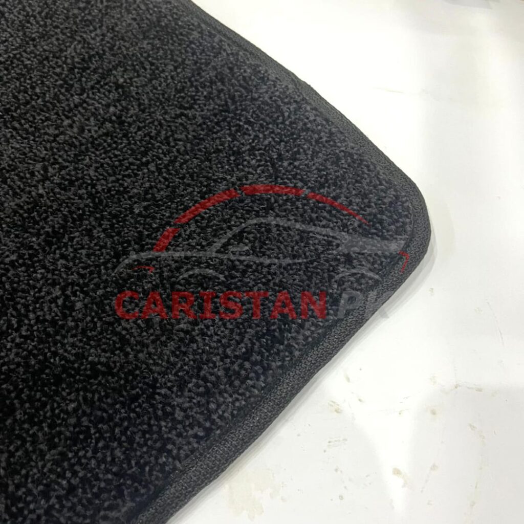 Premium Carpet Floor Mats Black Grey 5