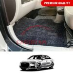 Audi A3 Premium Carpet Floor Mats Black Grey 2014-19