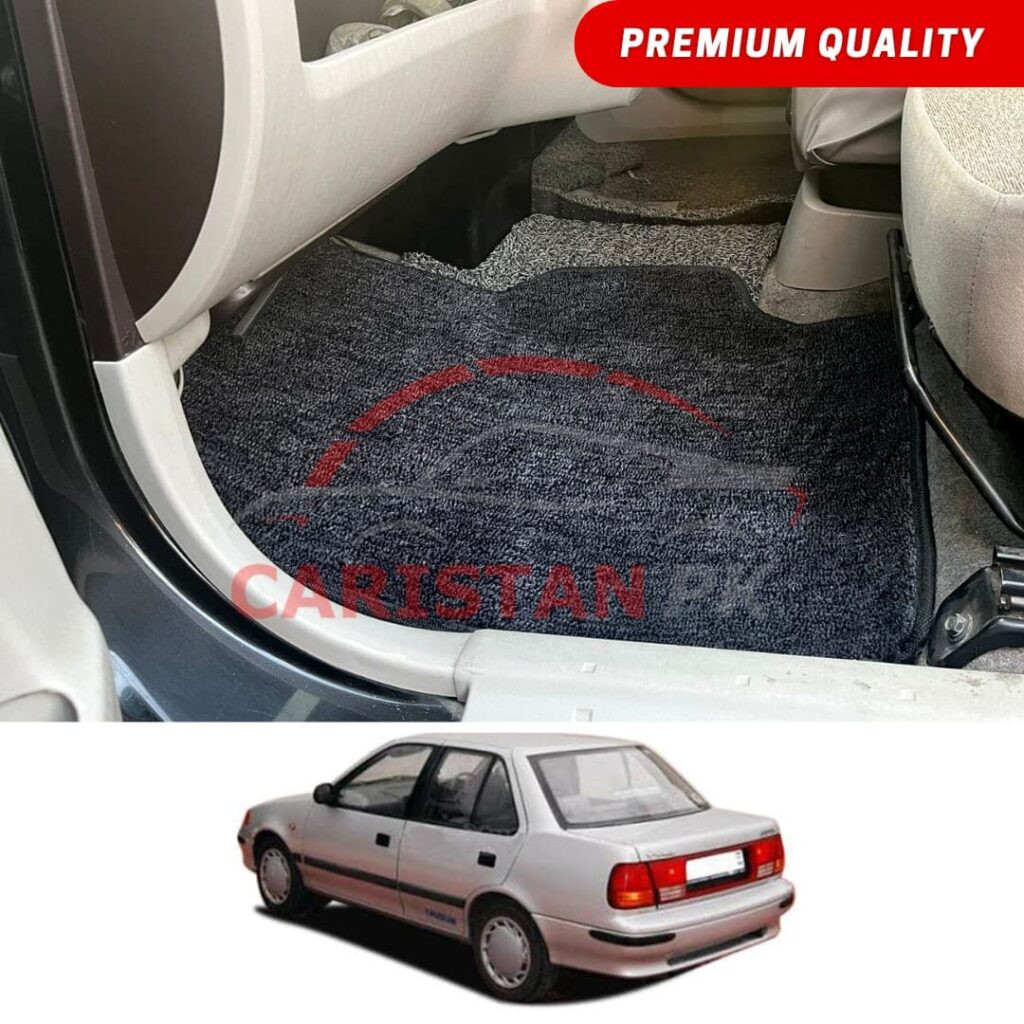 Suzuki Margalla Premium Carpet Floor Mats Black Grey Suzuki Margalla Premium Carpet Floor Mats Black Grey
