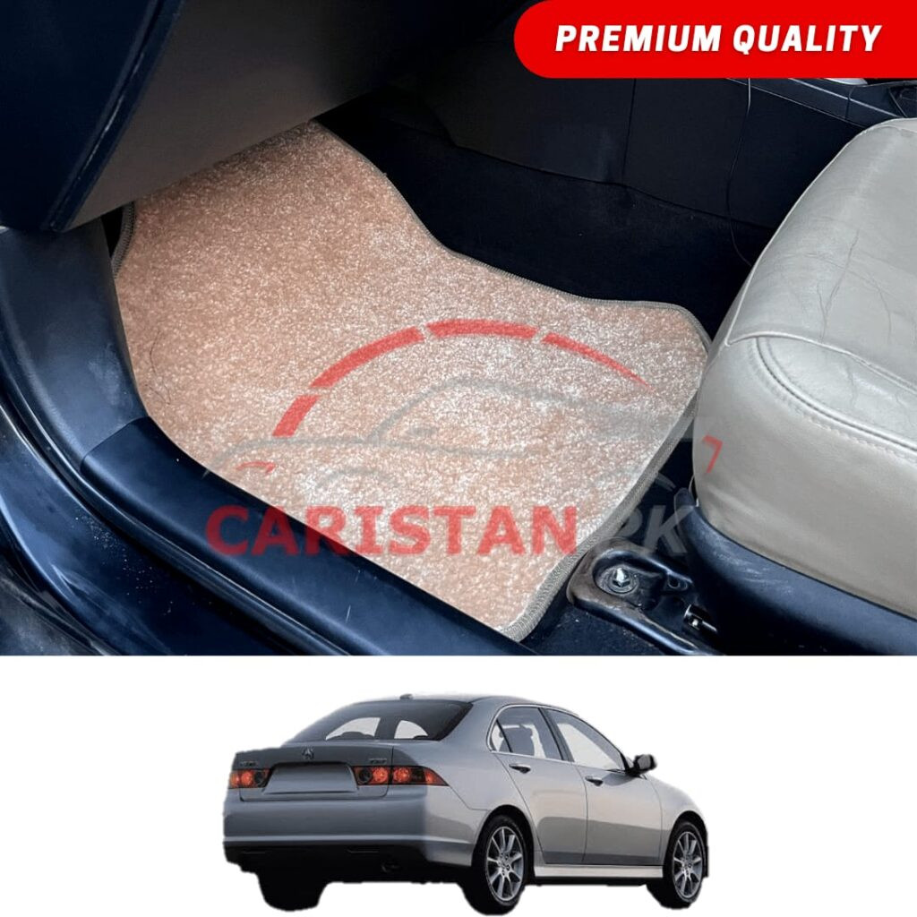 Honda Accord Premium Carpet Floor Mats Beige 2002-06